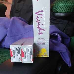 Vivid Silver Hair Color